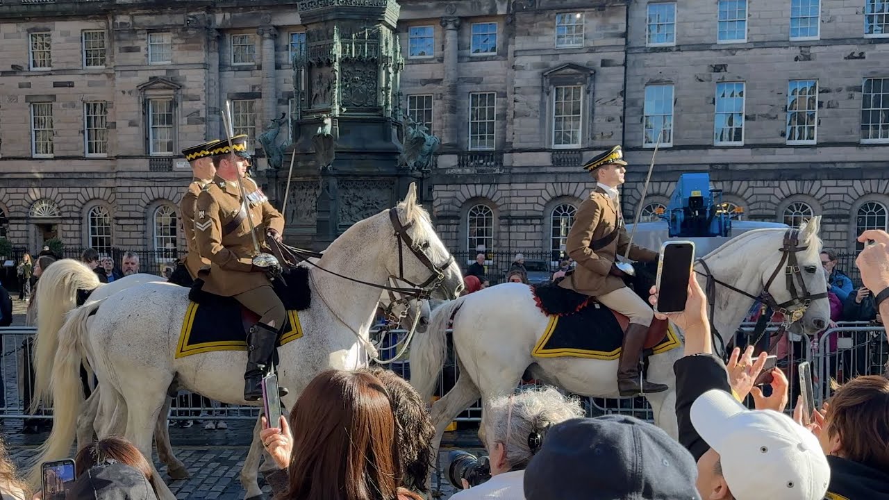 Edinburgh Riding of the Marches 2024 | Royal Scots Dragoon Guards
