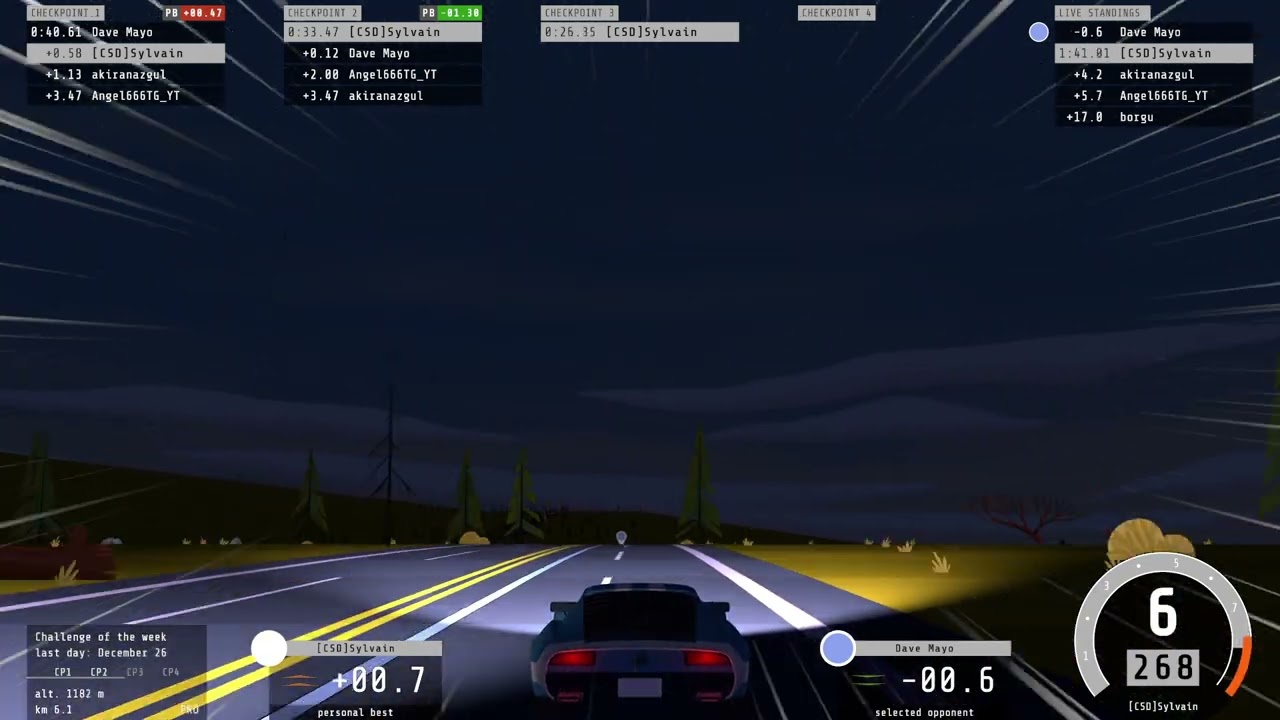 Very close to Dave during the whole run!🏎️==💨 But still behind...😅
