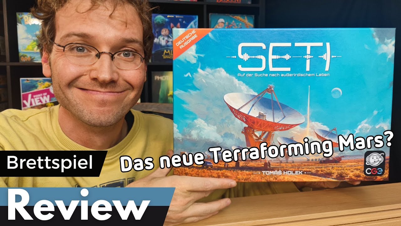 SETI – Brettspiel – Review und Regelerklärung