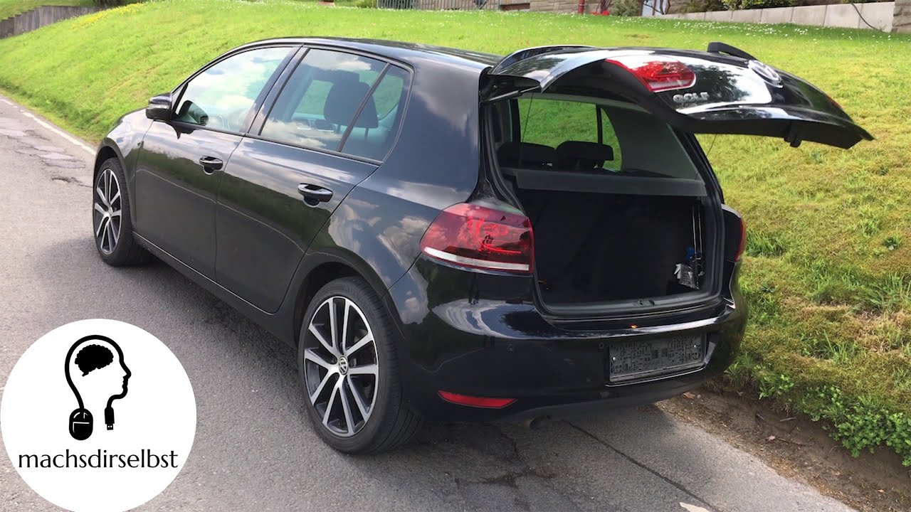 [Golf VI] Automatische Heckklappe verbauen (HD)