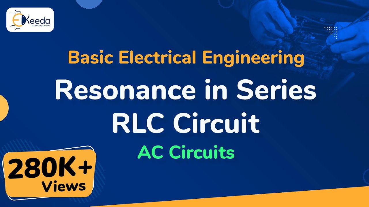 Resonance in Series RLC Circuit - AC Circuits - Basic Electrical Engineering