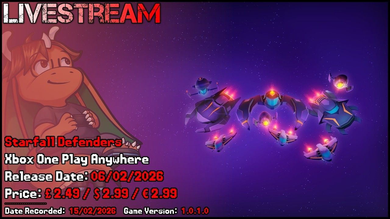 Livestream - Starfall Defenders (Xbox Play Anywhere) - #StarfallDefenders