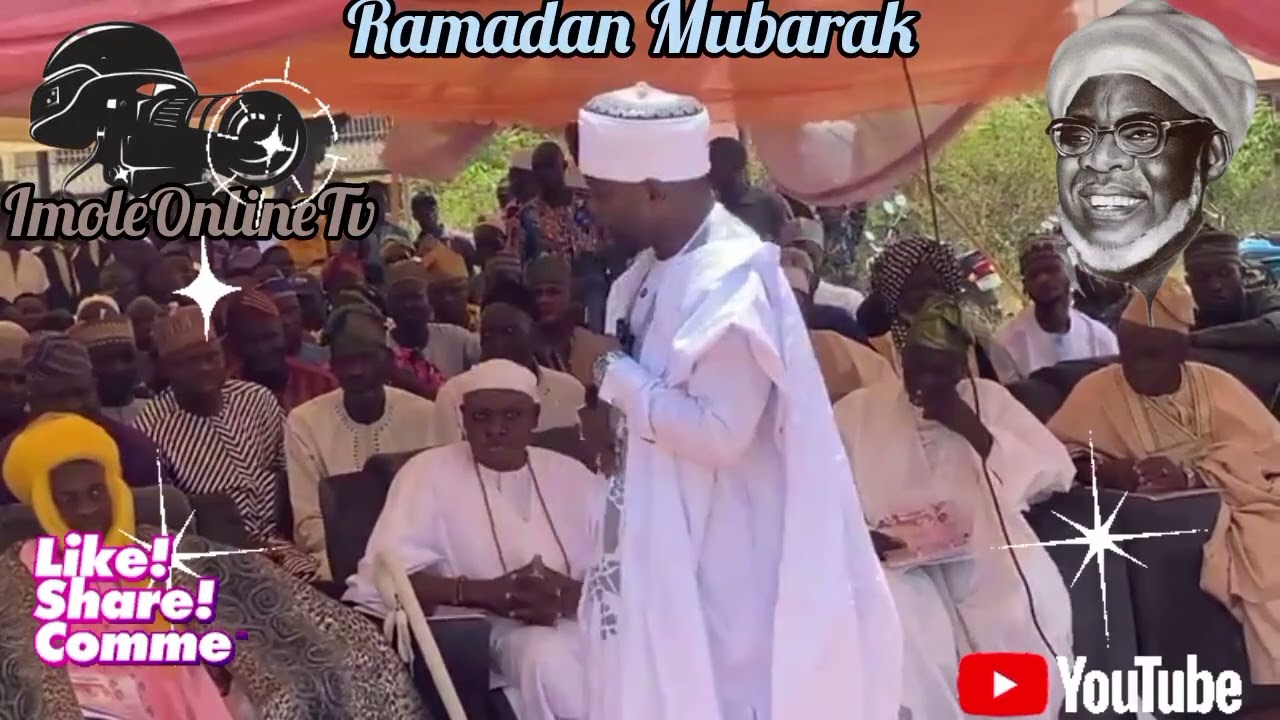 14th SEN. BUHARI ABDULFATAI OMOTAYO [B.A.F.] RAMADAN ANNUAL LECTURE IN OGBOMOSO:
