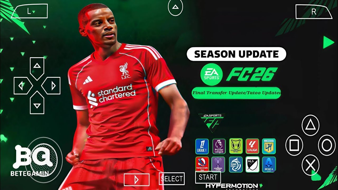 FIFA 2026 PSP ORIGINAL Android Offline 4K Camera | EA FC 26 PSP HD Graphics New Kits &Transfer