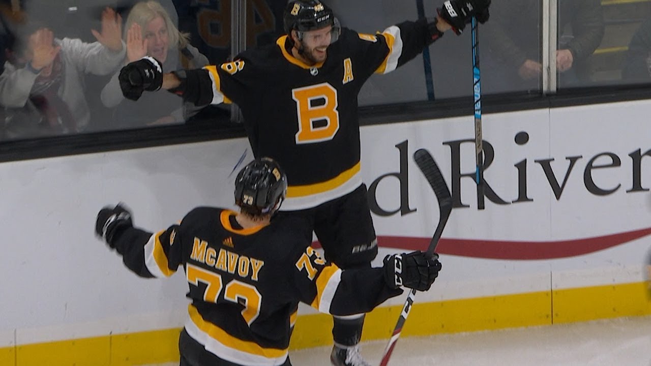 Krejci wins it in overtime on Pastrnak's glorious set-up