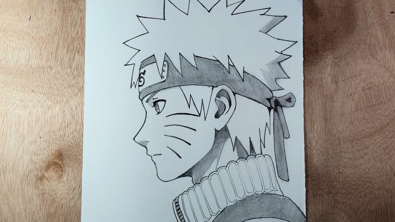 How to Draw Naruto Easy | Simple Anime Drawing for Beginners 