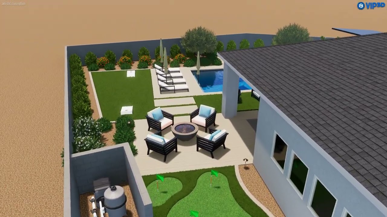 Talbott Residence - DC Style Pools & Landscape