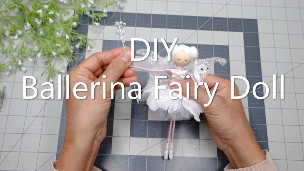 DIY Ballerina Fairy Doll - How to Make an Elegant Fairy Doll | Huong Harmon