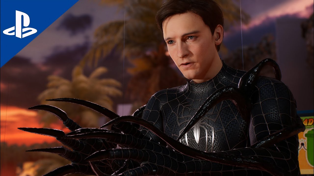 TOEBY MAGUIRE SPIDER-MAN VENOM TRANSFORMATION | ACROSS THE SPIDER-VERSE
