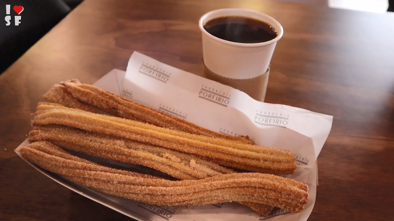 Mexico Street Food / Churros / Churreria Porfirio in Mexico City