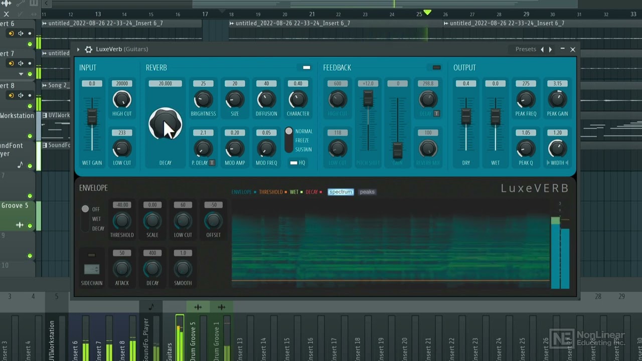 FL Studio 100: 21 Hot New Features in FL Studio 21 - LuxeVerb