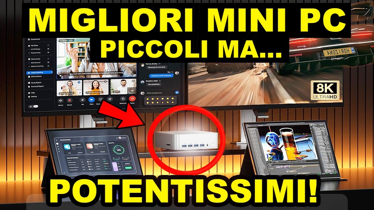 I Migliori Mini PC 2026 🔥 da 200&euro; a 1200&euro; (Piccoli ma Potentissimi)