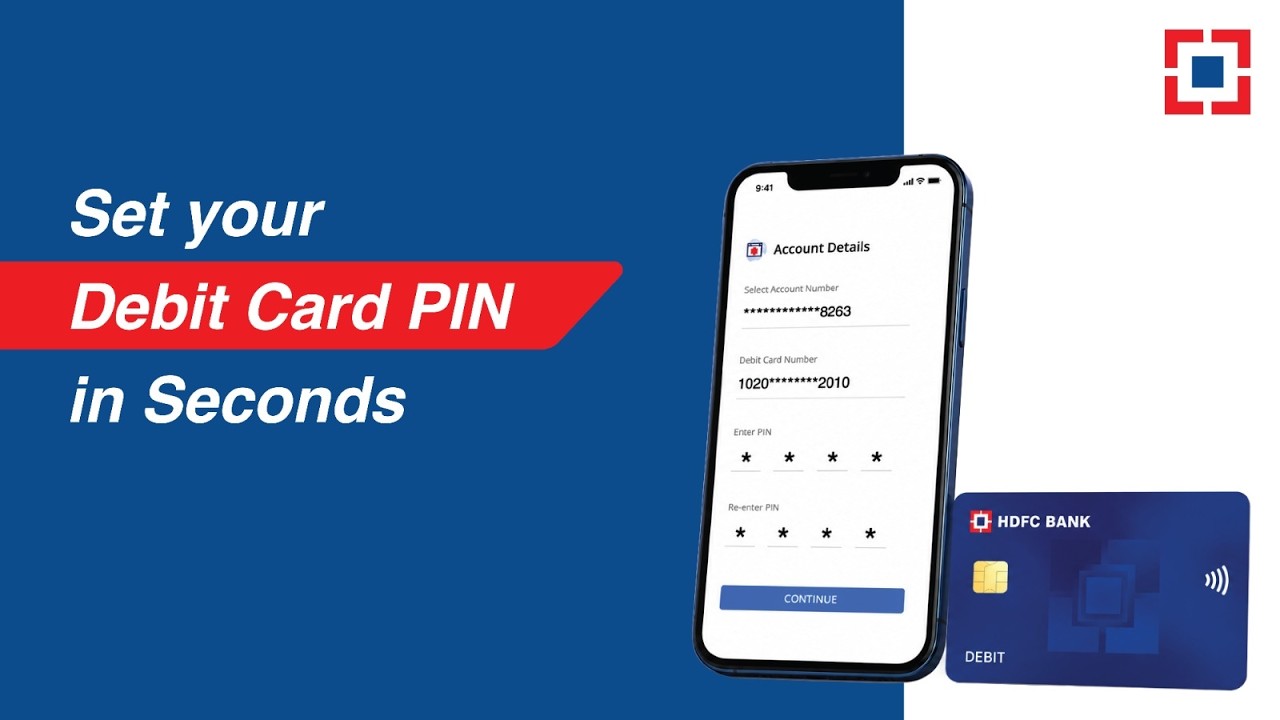 Empower Yourself: Easy Methods for Generating Your Debit Card PIN | HDFC Bank