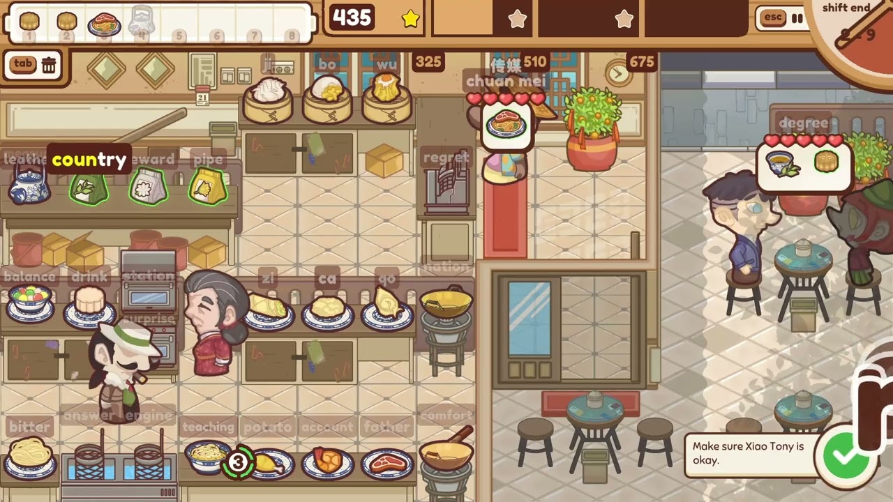 The Chef's Shift (NG+ Very Hard) - Level 2-9 275.0s