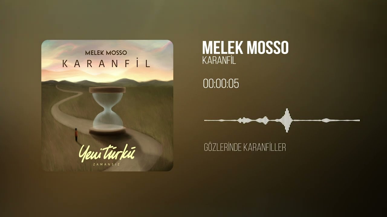 Melek Mosso - Karanfil (Yeni T&uuml;rk&uuml; Zamansız) (Official Lyric Video)
