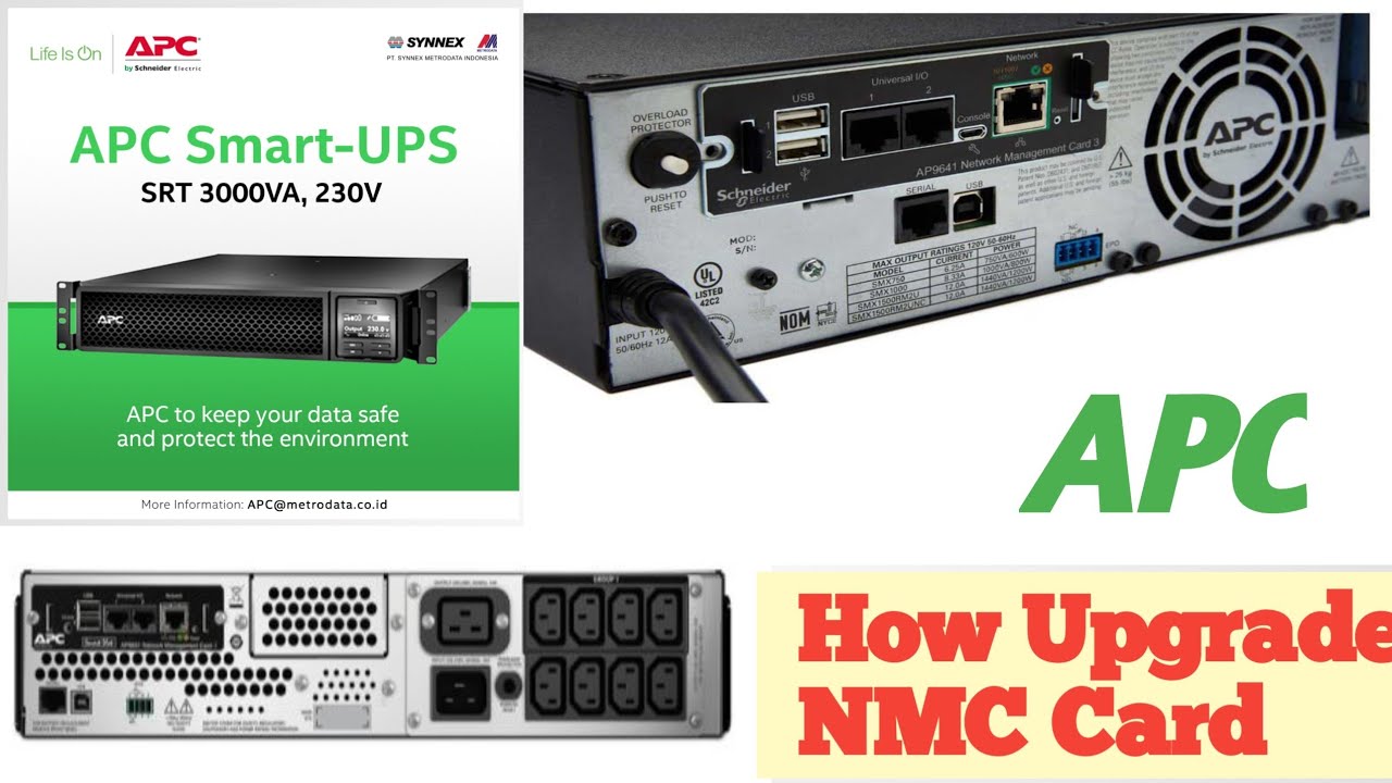 How to Access NMC Card And Upgraded NMC Card(APC-UPS)