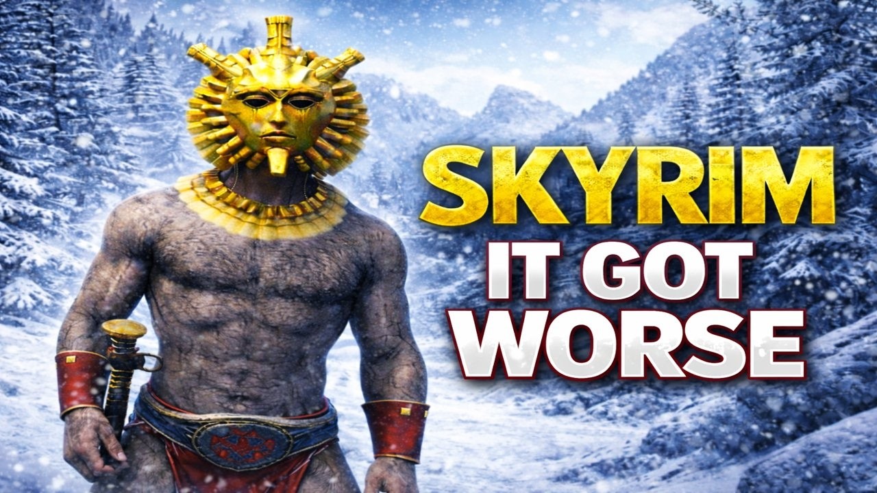 Я позволил чату модифицировать мой Skyrim... БОЛЬШАЯ ОШИБКА