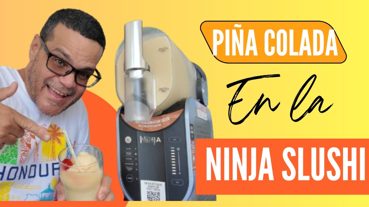 Piña Colada Perfecta en el Ninja Slushi Machine #ninja #piñacolada #puertorico