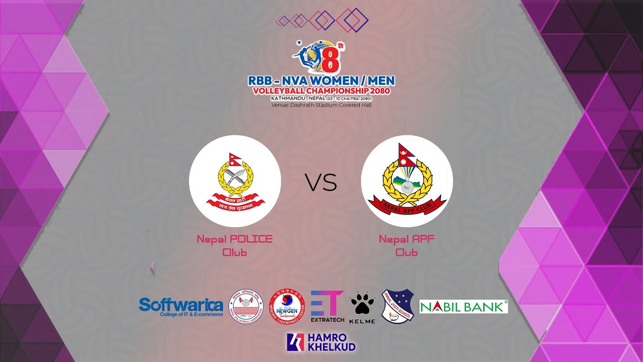 Police vs APF : Semi Final 1 - 8th RBB-NVA Women's Volleyball Championship 2080 पुलिस विरुद्ध एपिएफ