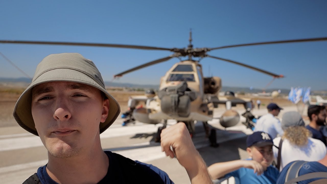 Touring the LARGEST IDF Air Base in Israel!