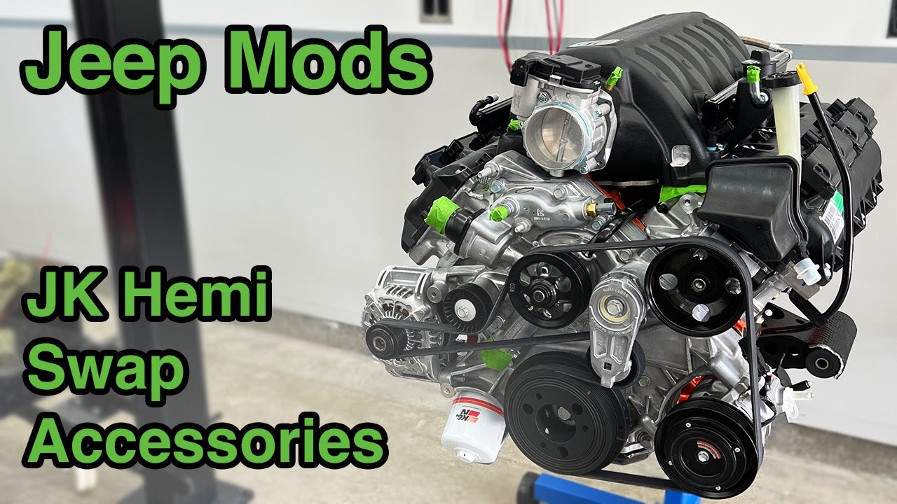 Jeep Wrangler JK Hemi Swap Accessories Ep 8