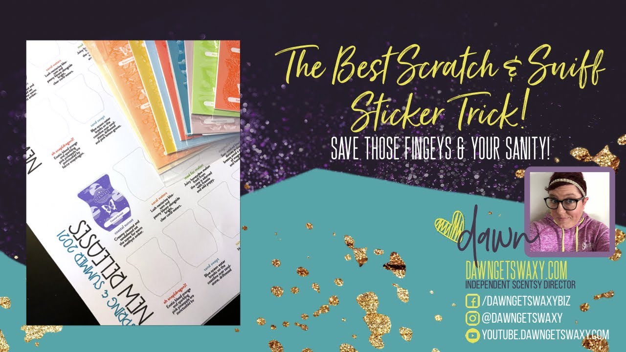 The Best Scratch & Sniff Sticker Trick!