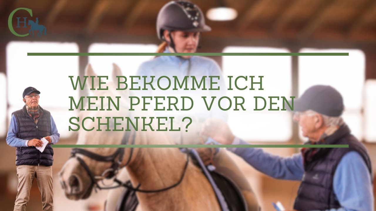 Wie bekomme ich mein Pferd vor den Schenkel? - Frag Christoph Hess