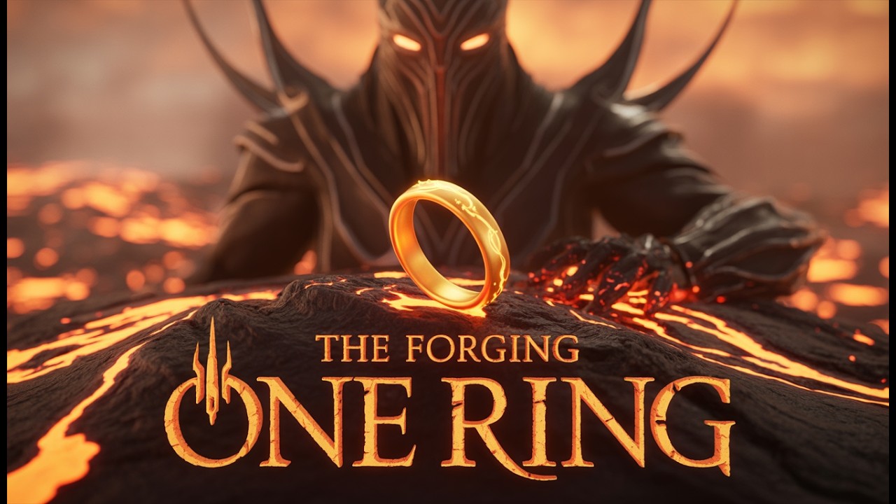 The Birth of Evil: The Forging of the One Ring in Mount Doom