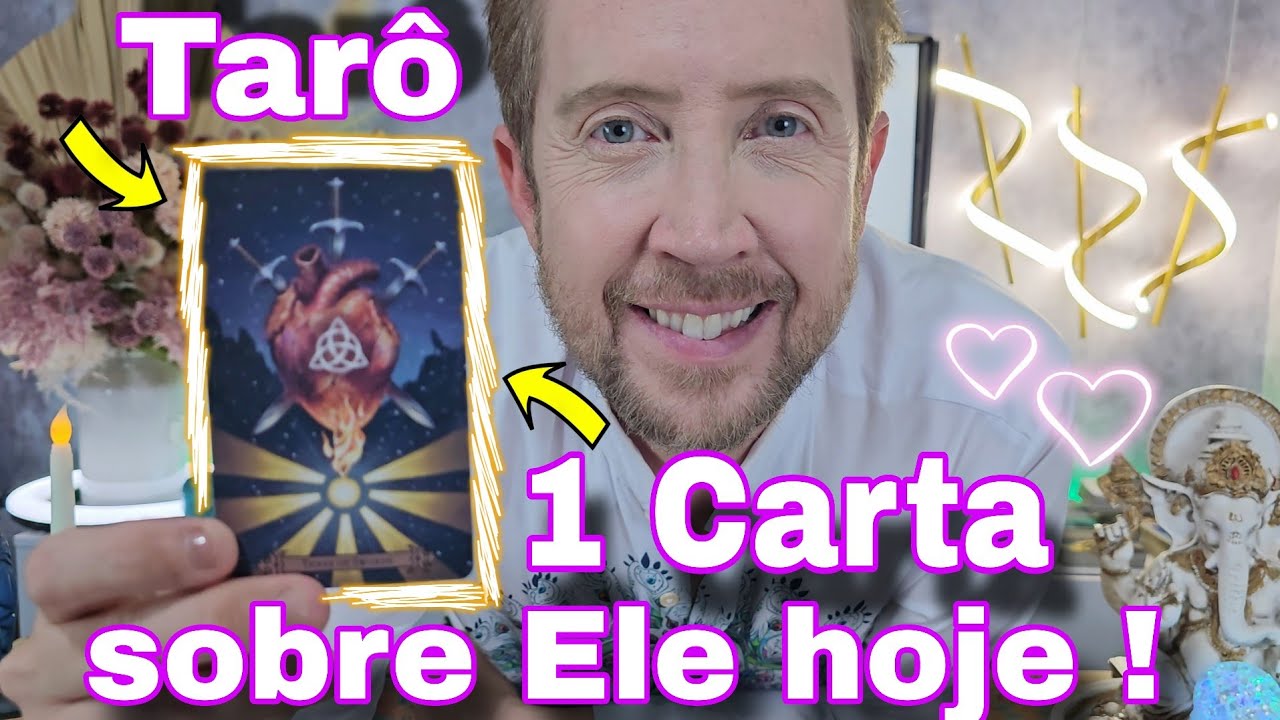 1 CARTA SOBRE ELE HOJE ! QUAL A ENERGIA DELE HOJE EM RELAÇÃO A VOCÊ?rei do oráculo hoje,bubatarohoje