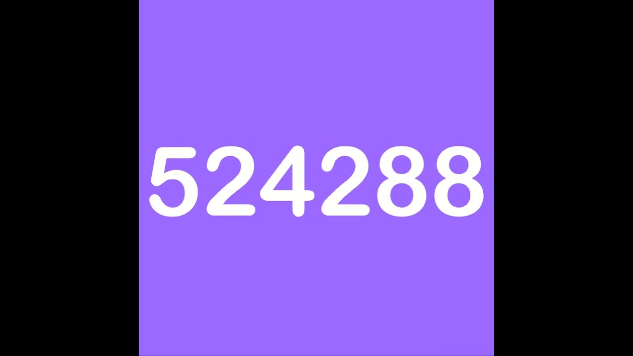 2048 Tiles All Decimal Visions 12-24 (25 Sub Special!)