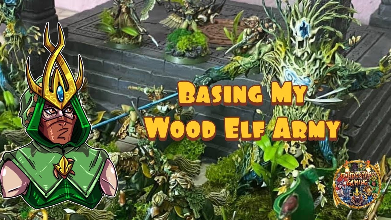 Basing My Wood Elves - Wanderers