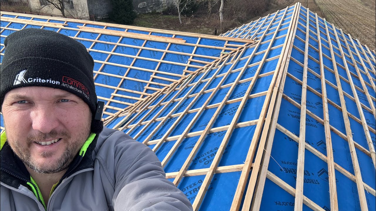 Stavljamo krov pod foliju | Iz grada na selo | Farma