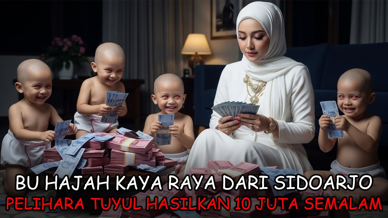 JANGAN TERIMA SEDEKAHNYA ❗ RAHASIA KAYA RAYA BU HAJI SIDOARJO DAN PERJANJIAN TUYUL TANPA TUMBAL