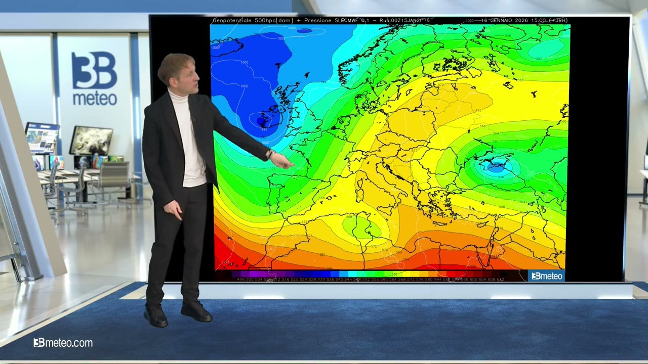 Tendenza prossimi giorni: ciclone in arrivo con piogge e clima ventoso. Ecco dove