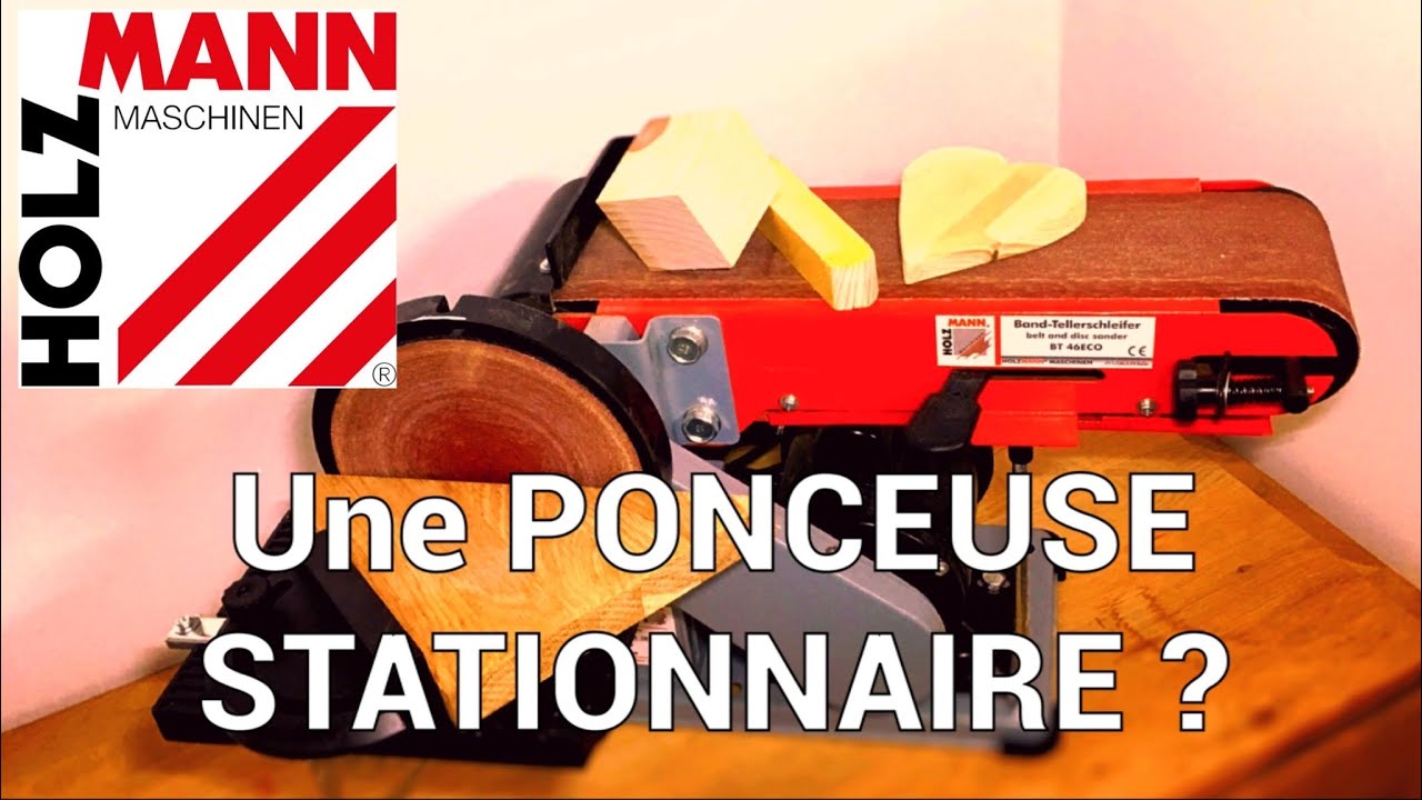 Ma PONCEUSE STATIONNAIRE : HolzMann BT46ECO