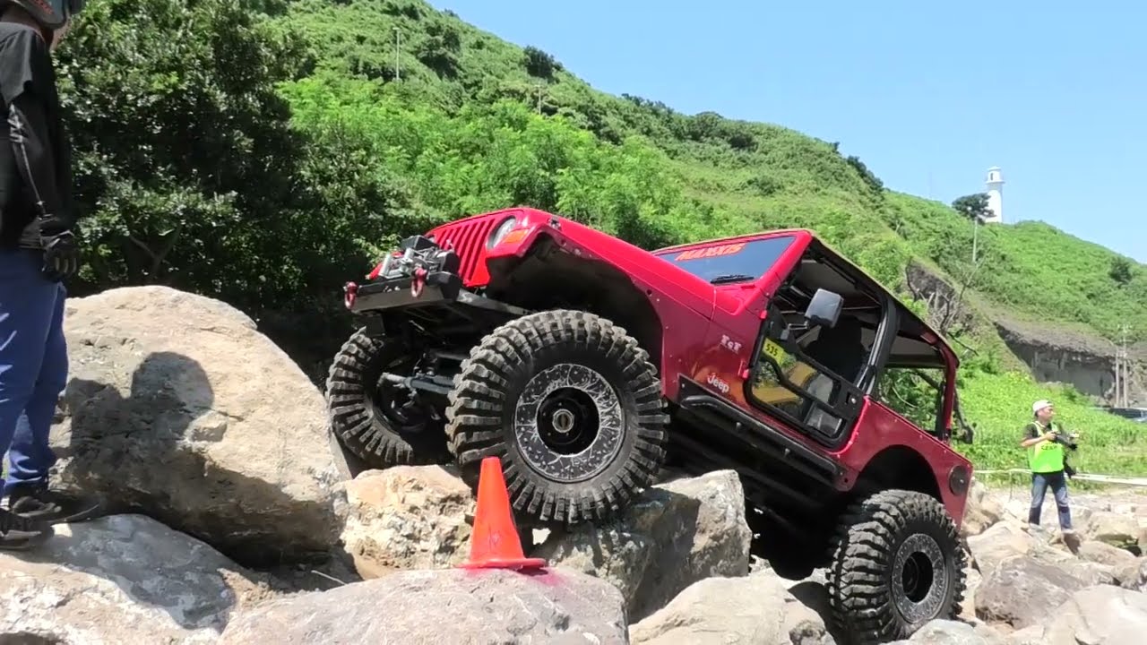 ジープ ラングラー ⚫ Jeep Wrangler  [ ロッククローリングレース ] 1