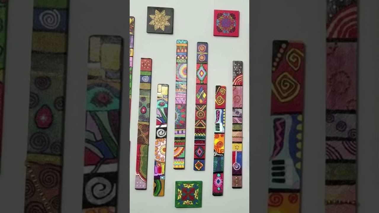 DIY African print wall hangings…Just a thing of beauty❤️❤️.
