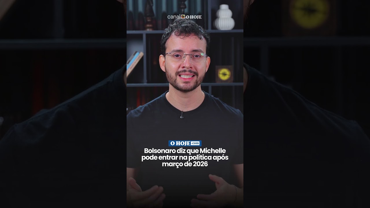 Bolsonaro diz que Michelle pode entrar na pol&iacute;tica ap&oacute;s mar&ccedil;o de 2026