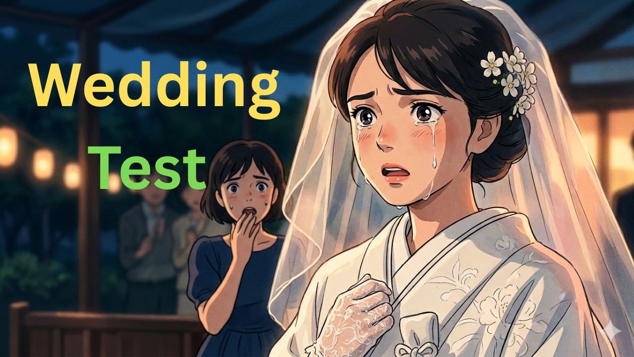 Learn English Through Stories Level 3 ⭐ Wedding Test– Emotional English Story for Listening Practice
