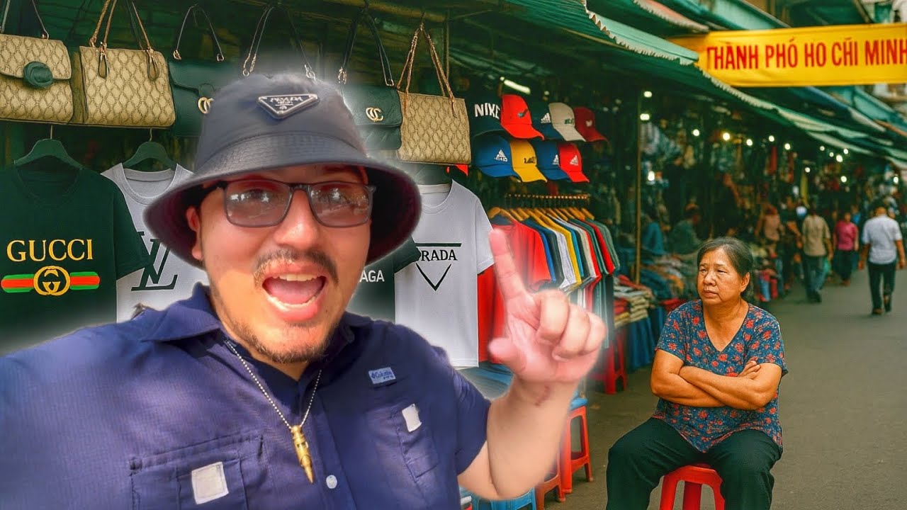 ENCONTRAMOS  las MEJORES REPLICAS EN UN MERCADO de ARTICULOS FAKE EN VIETNAM 🇻🇳