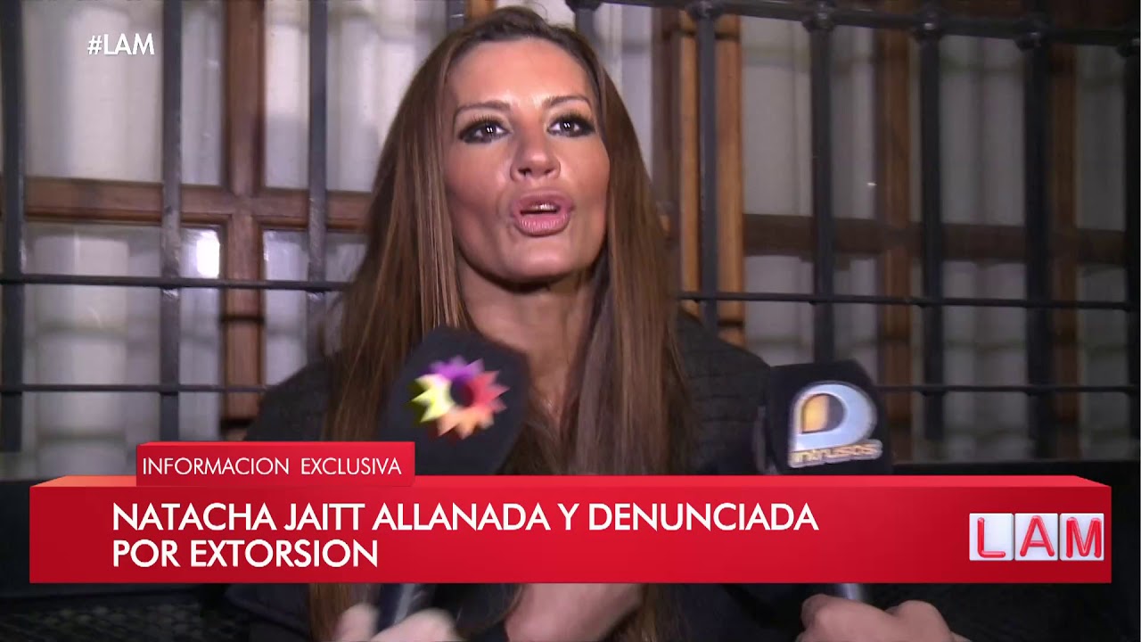 Natacha Jaitt habló tras el allanamiento que sufrió por la familia Latorre