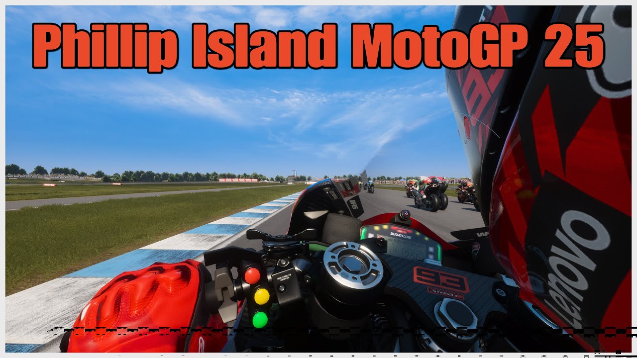- MotoGP 25 Phillip island Shoulder Cam-