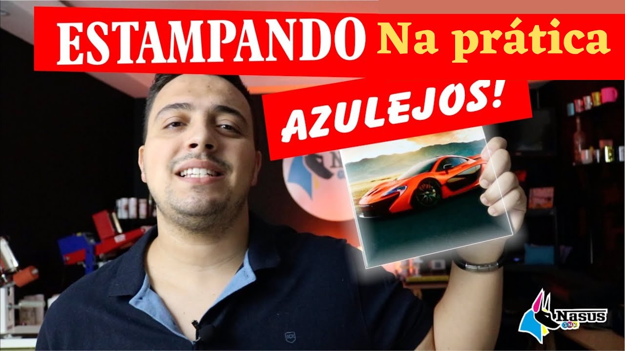COMO ESTAMPAR AZULEJO com SUBLIMAÇÃO