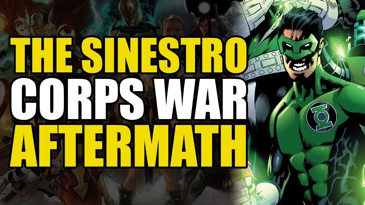Green Lantern Blackest Night Prelude #1 (Sinestro Corps War Aftermath)