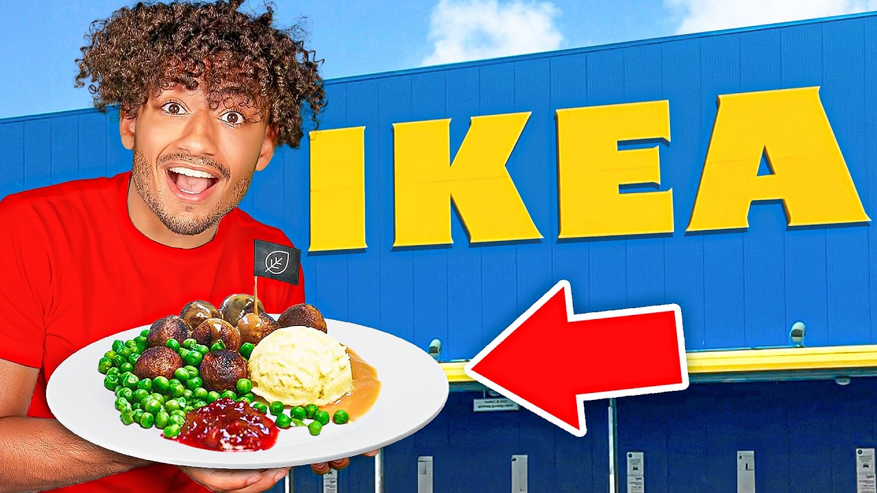 Питаться исключительно едой из IKEA 24 ЧАСА!!