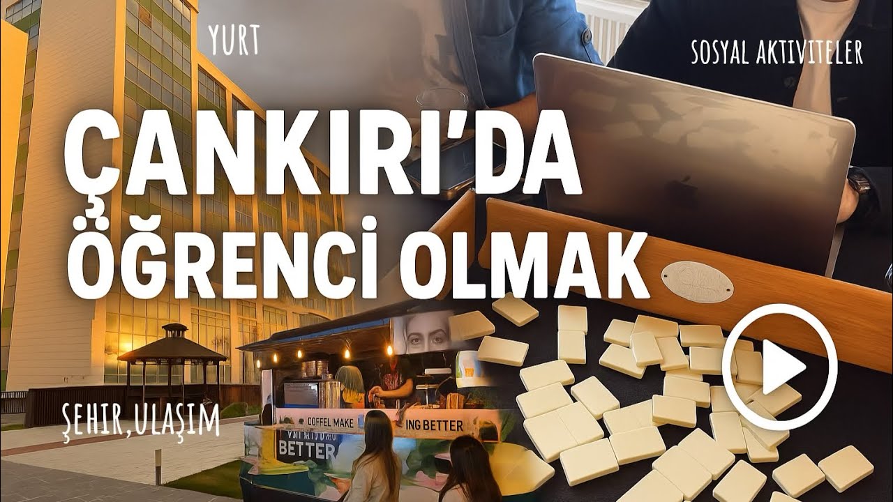 Çankırı'da öğrencilik VLOG 🎥 I Karatekin Üniversitesi