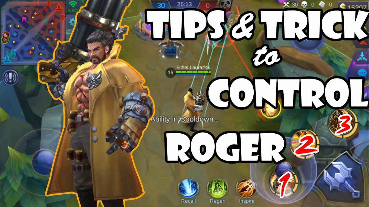 Mobile Legends - How to Use Roger ( Tips & Trick)