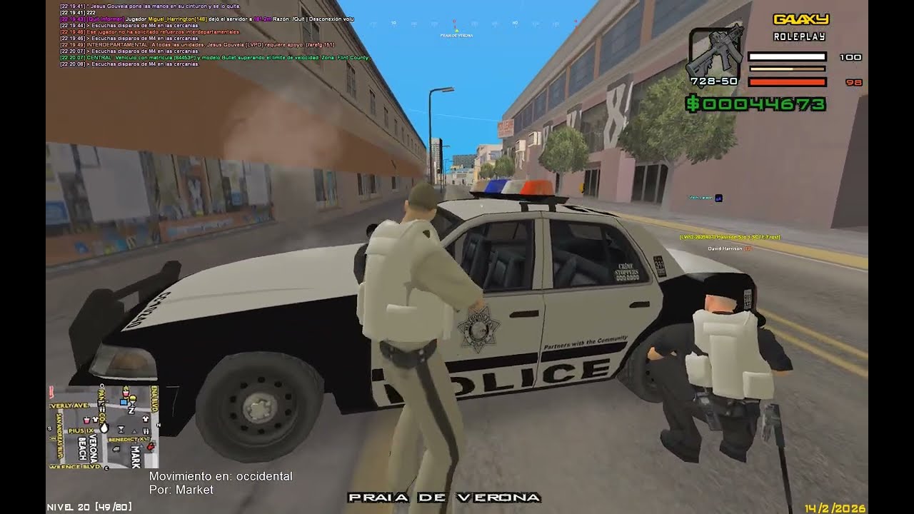 Persecuciones LVPD Galaxy RP [GouveiaGamer007]