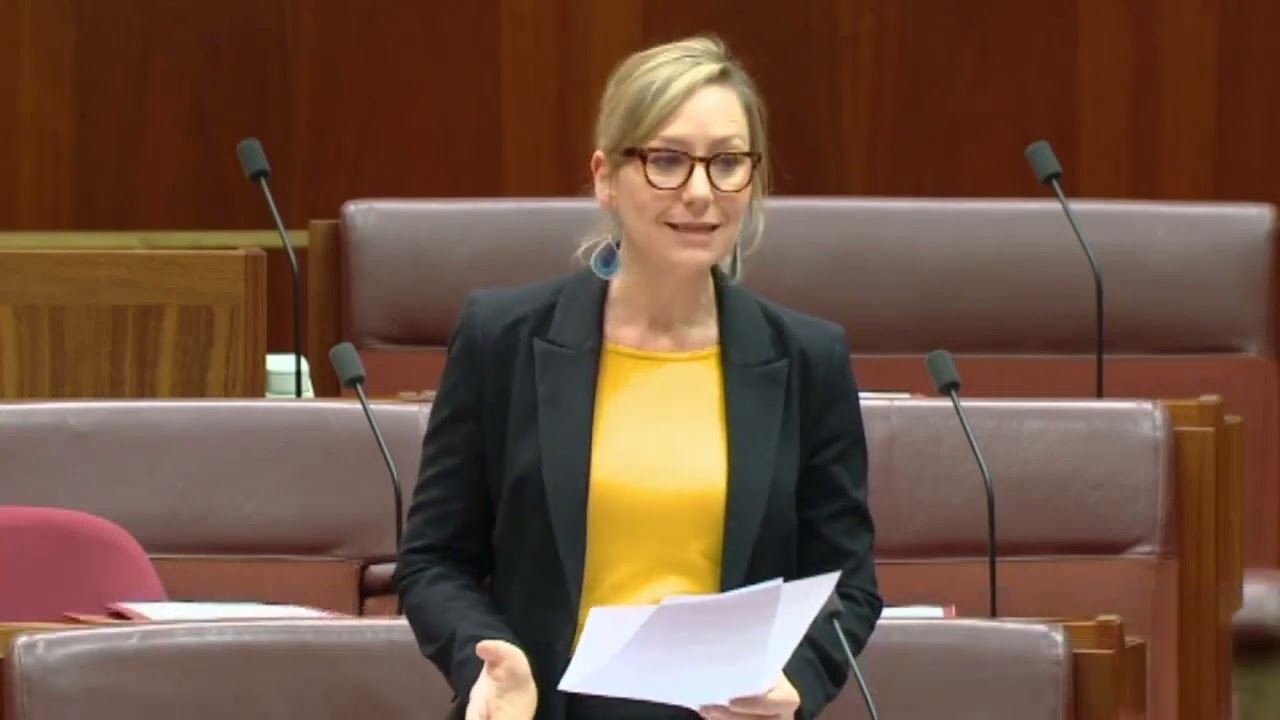 Senator Larissa Waters speaks on the Family Law Amendment Bill 2023