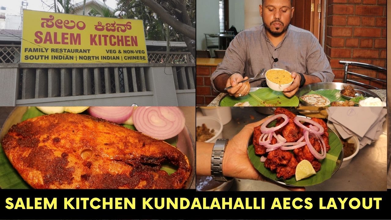 BEST CHETTINAD STYLE FOOD |SALEM STYLE  TAMIL NADU FOOD IN BANGALORE| SALEM KITCHEN KUNDALAHALLI